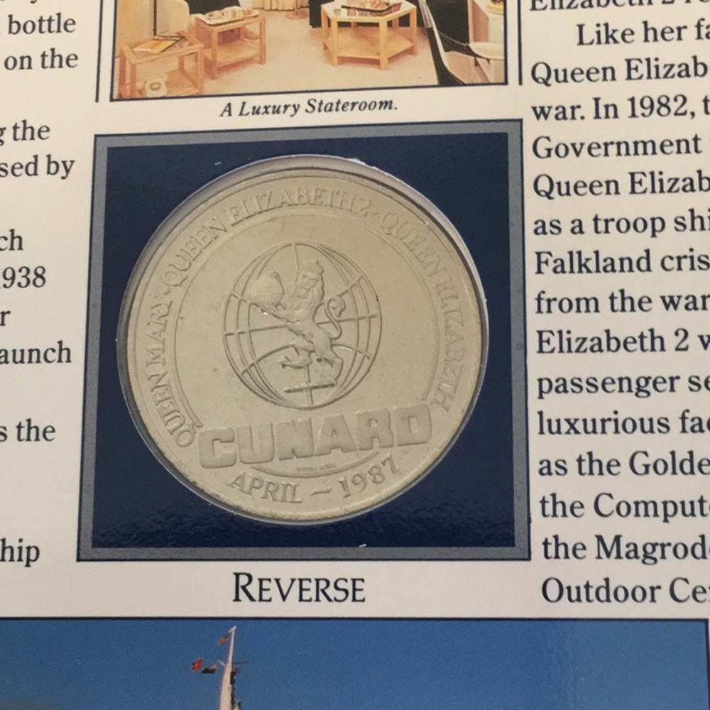 QE2 Commemerative Coin - Picture 2 of 4